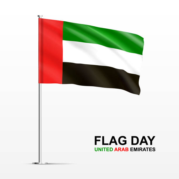 ilustraciones, imágenes clip art, dibujos animados e iconos de stock de bandera de emiratos árabes unidos - united arab emirates flag united arab emirates flag interface icons