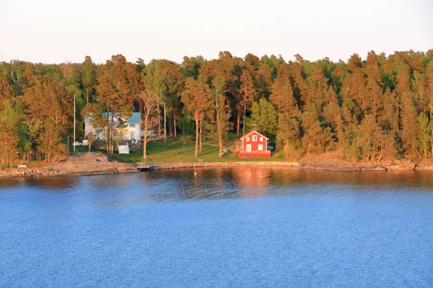 istock view to the Stockholm Archipelago from the ship 1435062603