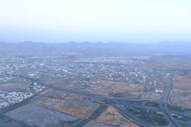 istock muscat panoramic view from above, oman 1435064141