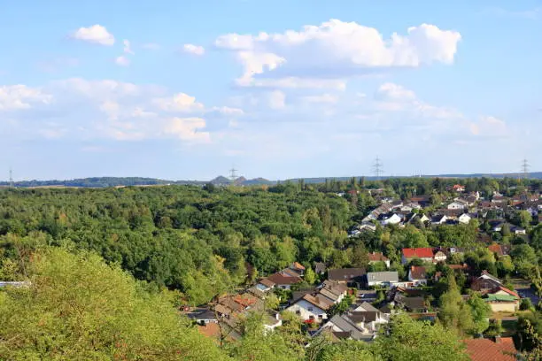 a View to the Saarland from the Saarpolygon in Saarlouis