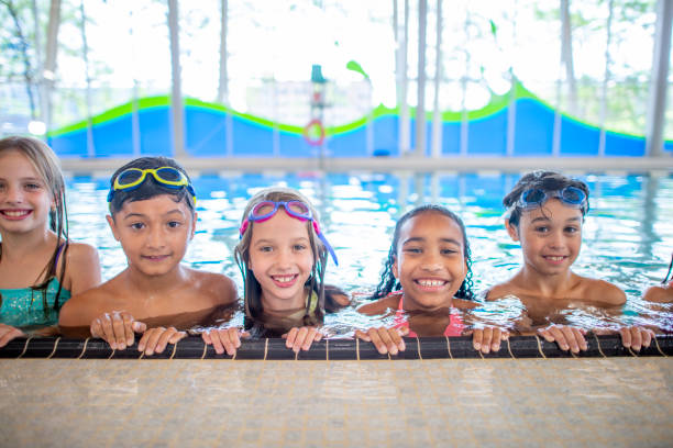 istock Children in a Public Swimming Pool 1435066460