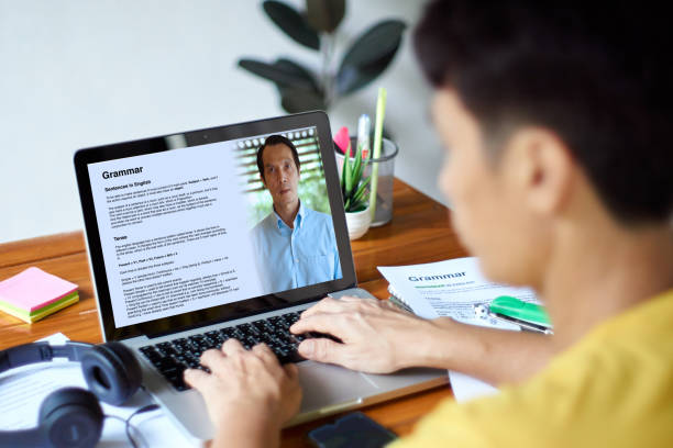 istock A mature adult learning a new foreign language. 1435073470