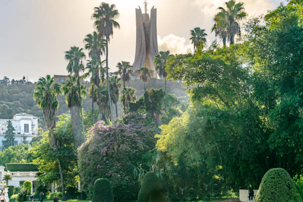 istock The Martyr's Memorial Monument over palm trees 1435078914