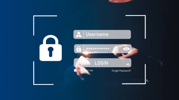 istock A young man is logging into his system on his mobile phone. Concept of network security safety information and password to login to the computer Protect data with username and password. 1435079773