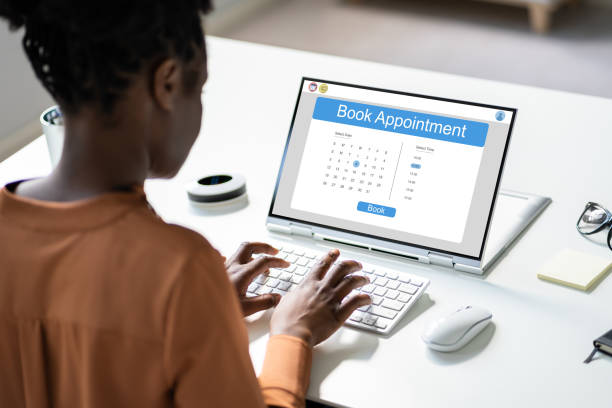 istock Booking Meeting Calendar Appointment 1435081439