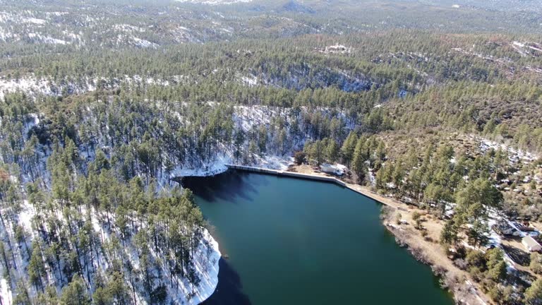 A Chilly February Over Goldwater Lakes