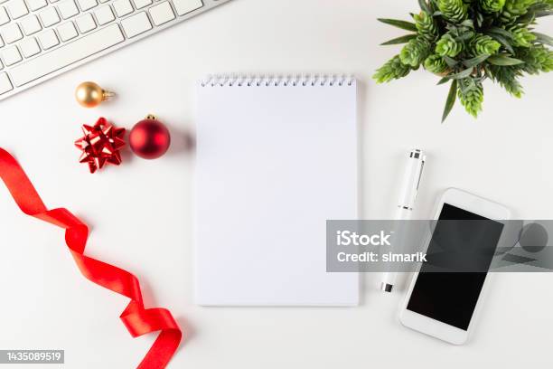 Wish List Stock Photo - Download Image Now - Christmas, Desk, List