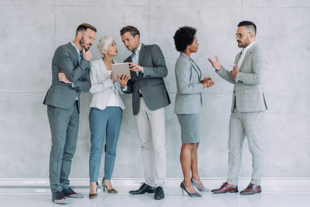 istock Business people in the office. 1435089709