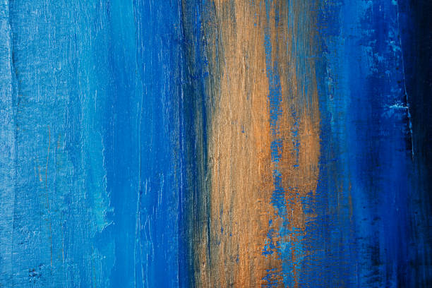 istock Color abstract acrylic painting background 1435094407