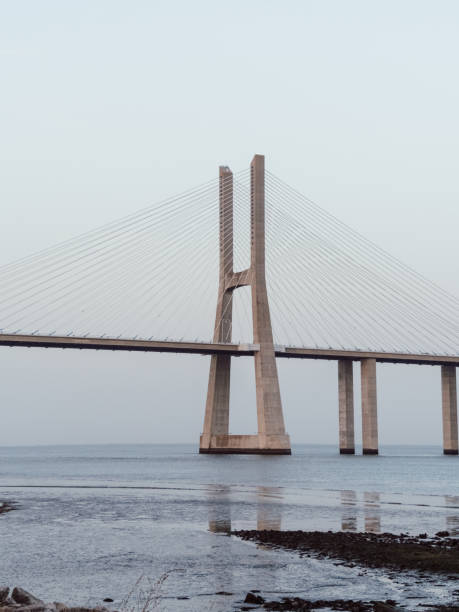 istock Vasco da Gama Bridge in Lisbon 1435102631