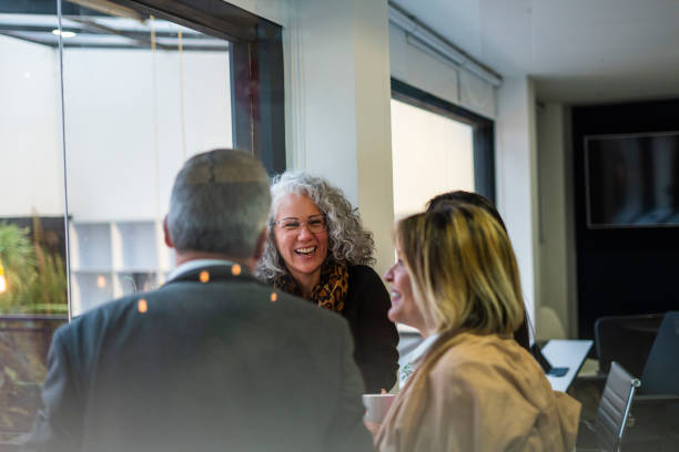 istock Office colleagues are meeting for discussion about the work 1435112870