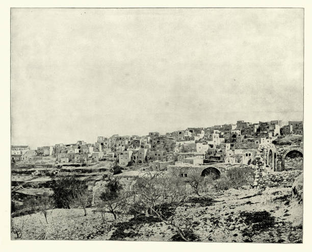 istock Bethlehem, Palestine, Victorian 19th Century, Vintaeg photograph 1435114597