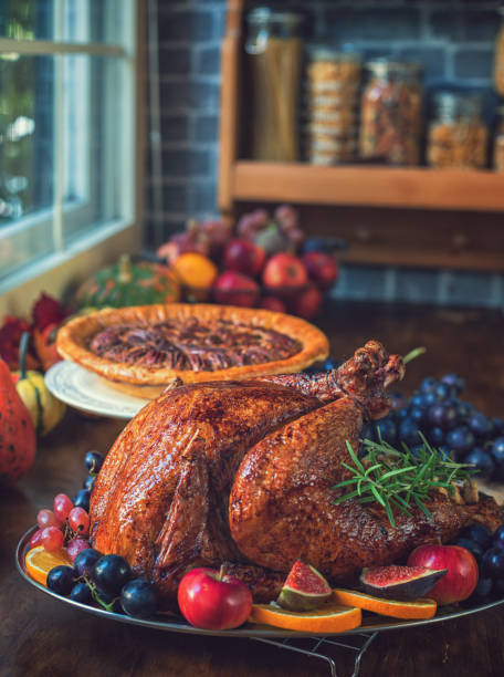 istock Stuffed Turkey for Thanksgiving Holidays 1435123298