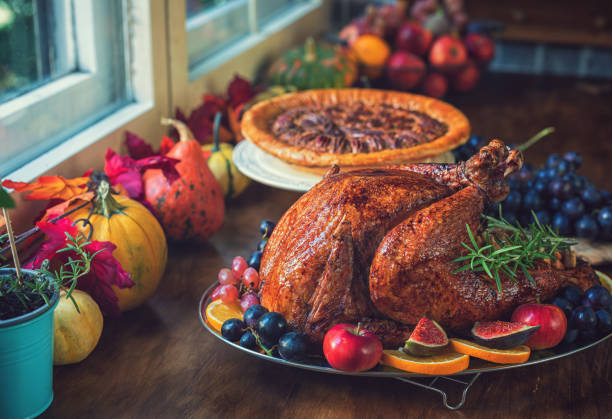 istock Stuffed Turkey for Thanksgiving Holidays 1435123306