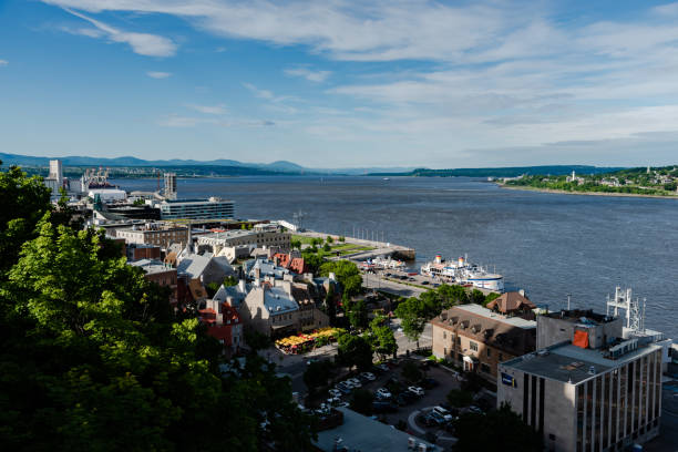 istock Chateau Frontenac and the St. Lawrence River 1435128531
