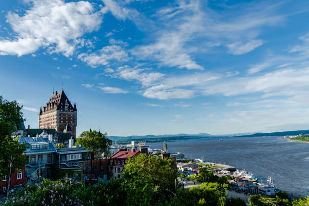 istock Chateau Frontenac and the St. Lawrence River 1435128542