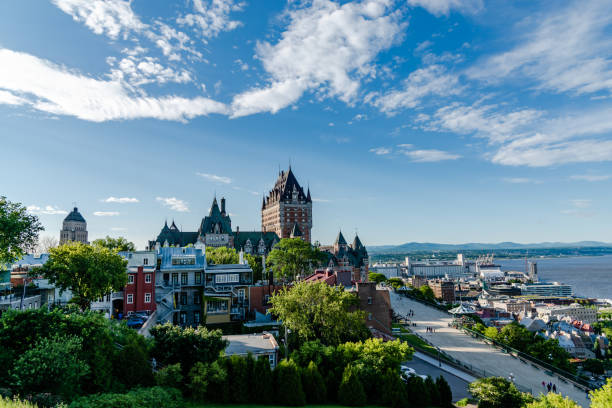 istock Chateau Frontenac and the St. Lawrence River 1435128575