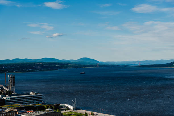 Chateau Frontenac and the St. Lawrence River