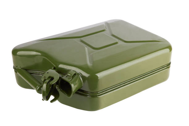 istock Green metal canister 1435134918