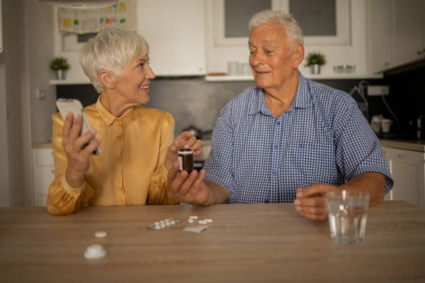 istock Happy senior couple 1435141052