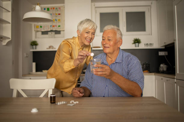 istock Happy senior couple spending time together 1435141053