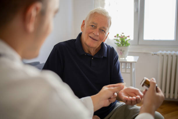 istock Senior man in a nursing home 1435141131
