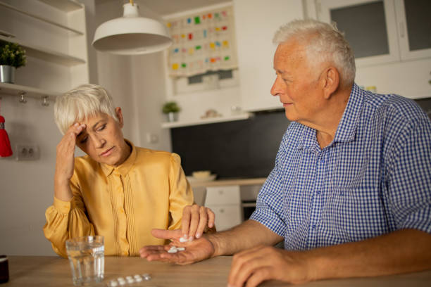 istock Happy senior couple spending time together 1435141147