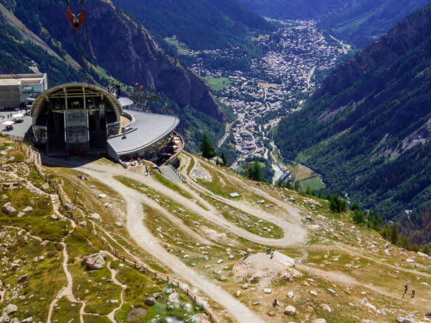 istock Skyway Monte Bianco, Aosta Valley, Italy 1435143019
