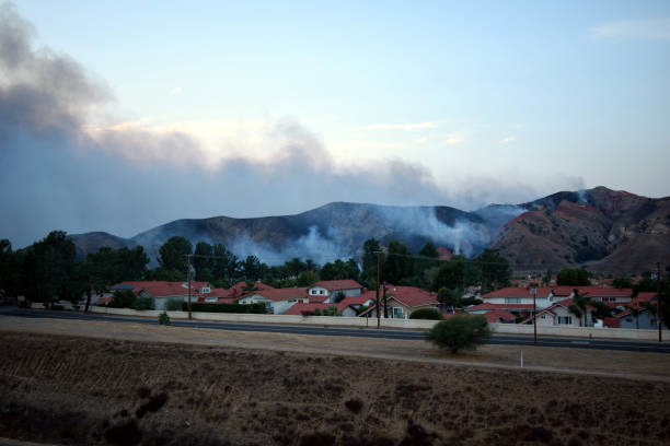 istock A Fire in the SoCal Hills 1435174312