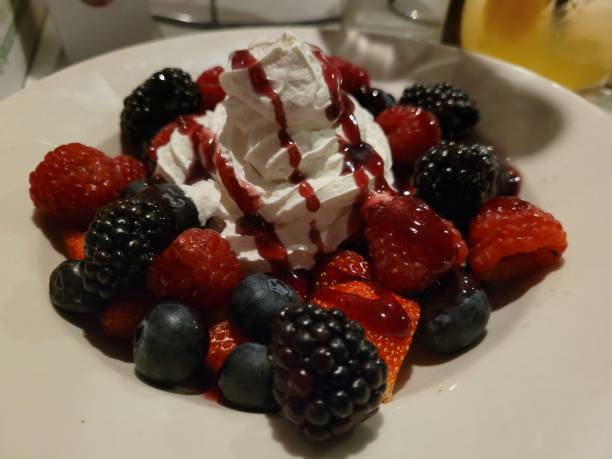 Berries and Cream Dessert