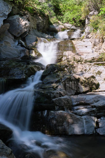 istock landagoien waterfall, irati jungle, Navarra, Spain 1435218251