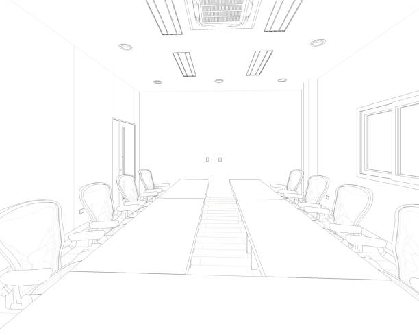 istock 3D illustration of building project 1435221055
