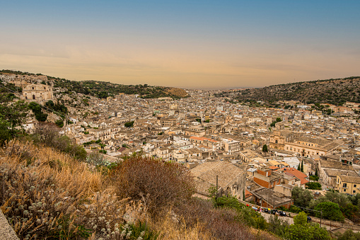 View on the old town of Granada, characterized by whitewashed buildings and narrow streets