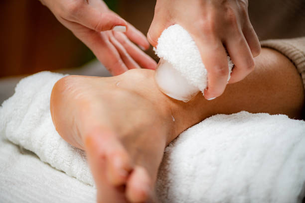 istock Wrist injury Ice Massage 1435234306