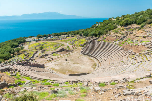 istock Assos Antique Amphitheatre. 1435235353
