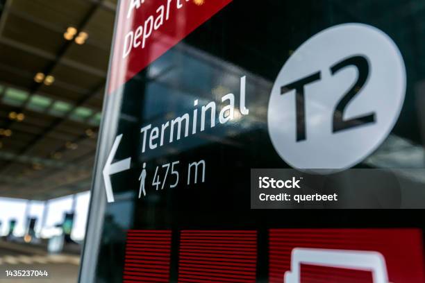 Information Sign Berlin Airport Stock Photo - Download Image Now - Airport, Airport Check-in Counter, Airport Departure Area