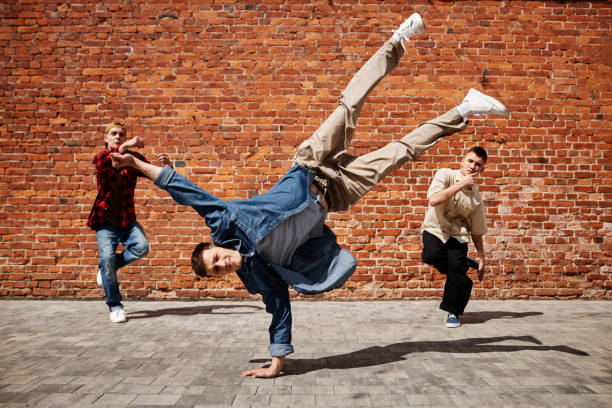 istock Breakdancing Stunt Outdoors 1435237840
