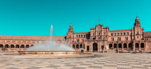 istock Seville- the Plaza Espagna- Andalusia 1435242603