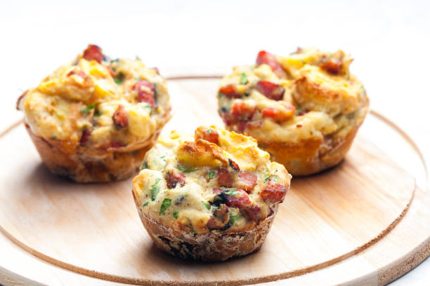 istock salty muffins with cheese and bacon 1435245282