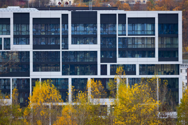 istock Modern architecture in Prague, Czech Republic 1435246808