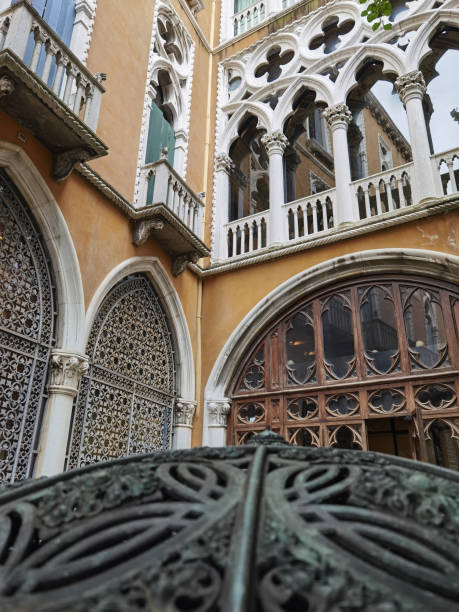 house of arts in Venice in Italy stock photo