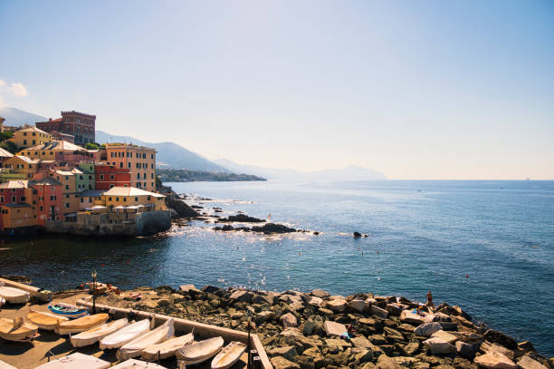 istock Boccadasse maritime village in Genoa, Italy 1435250127