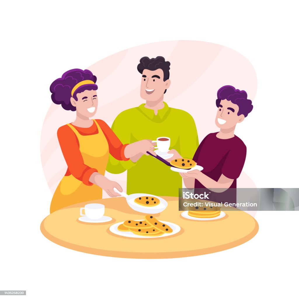 Ilustración de Haciendo El Desayuno Aislado De Ilustración Vectorial De Dibujos Animados y más Vectores Libres de Derechos de Adulto - iStock Ilustración de Haciendo El Desayuno Aislado De Ilustración Vectorial De Dibujos Animados y más Vectores Libres de Derechos de Adulto - iStock