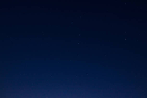 istock Milky Way stars and constellations on evening sky. 1435261989