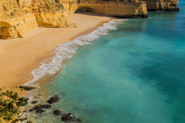 istock beach of Praia da Marinha 1435267930