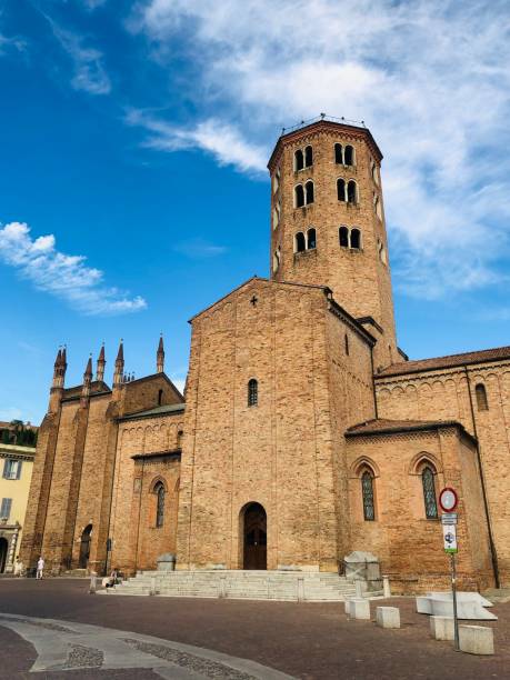 istock Very old temple in Piacenza 1435273421