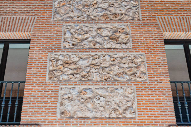 istock Colonial Decoration in Brick Wall 1435276681