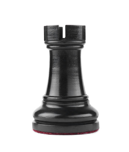 Close-up Of A Rook Chess Piece Stock Photo, Picture and Royalty Free Image.  Image 10236223.