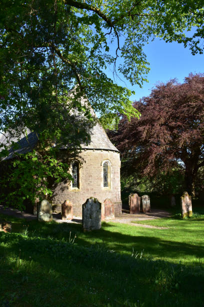 istock Stone Church with Gravestones in the Lakes District 1435293040