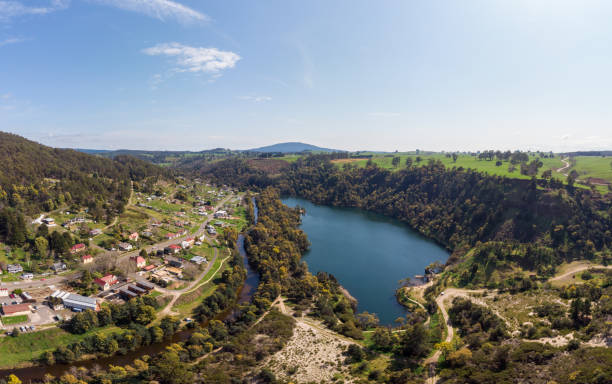 istock View Over Derby in Tasmania Australia 1435297908